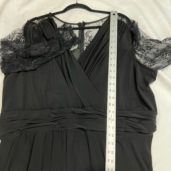 Scarlett Black Lace Long Sleeve Jumpsuit‎ - Picture 9 of 12